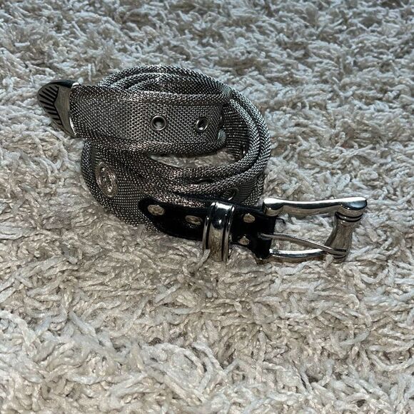Gorgeous Vintage Donna Katz Mesh Metal Belt - Picture 1 of 11